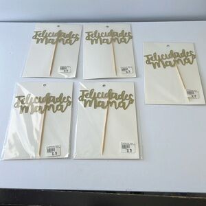 Felicidades Mama cake topper (5)